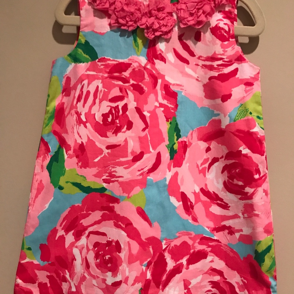 Lilly Pulitzer Girl’s Party Dress in Party Rose Pattern